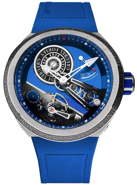 Greubel Forsey Balancier S Blue Replica Watch